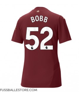 Günstige Manchester City Oscar Bobb #52 3rd trikot Damen 2024-25 Kurzarm